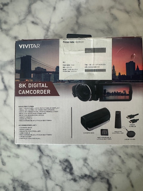 Vivitar PRO 8K Digital Camcorder