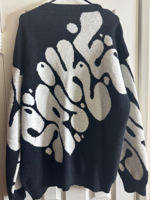 Spike Cardigan Sweater SIZE: XL